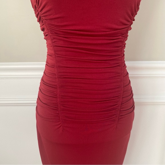 Marciano Sexy Red/Burgundy Body-con Dress Size XS - Picture 2 of 10